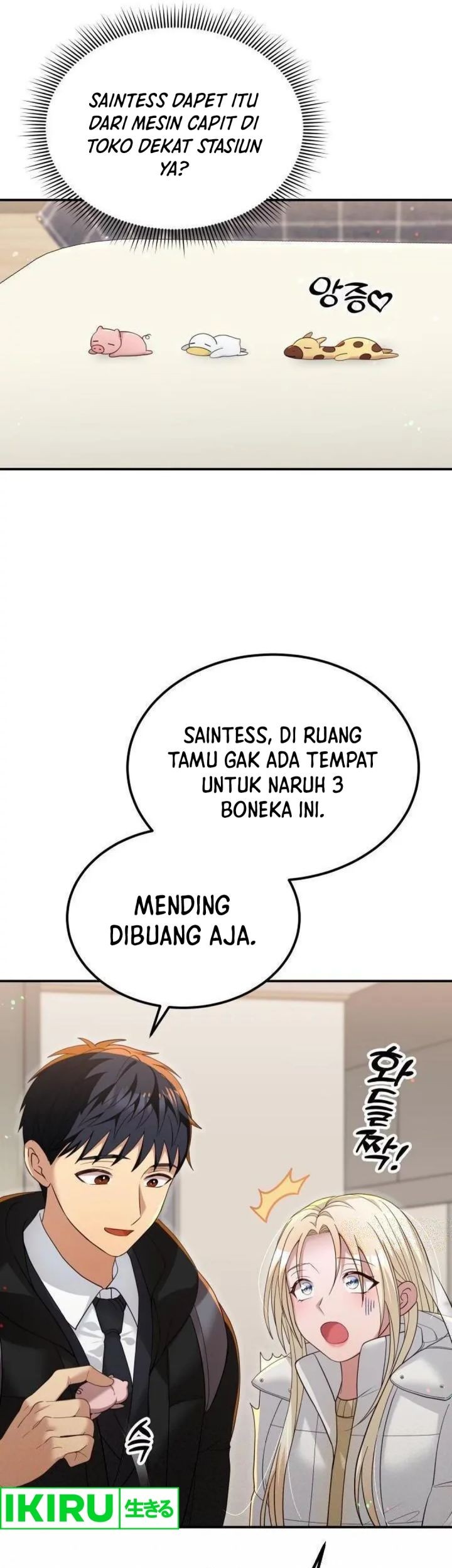 Living in a Studio Condo With the Saintess Chapter 22 Gambar 50