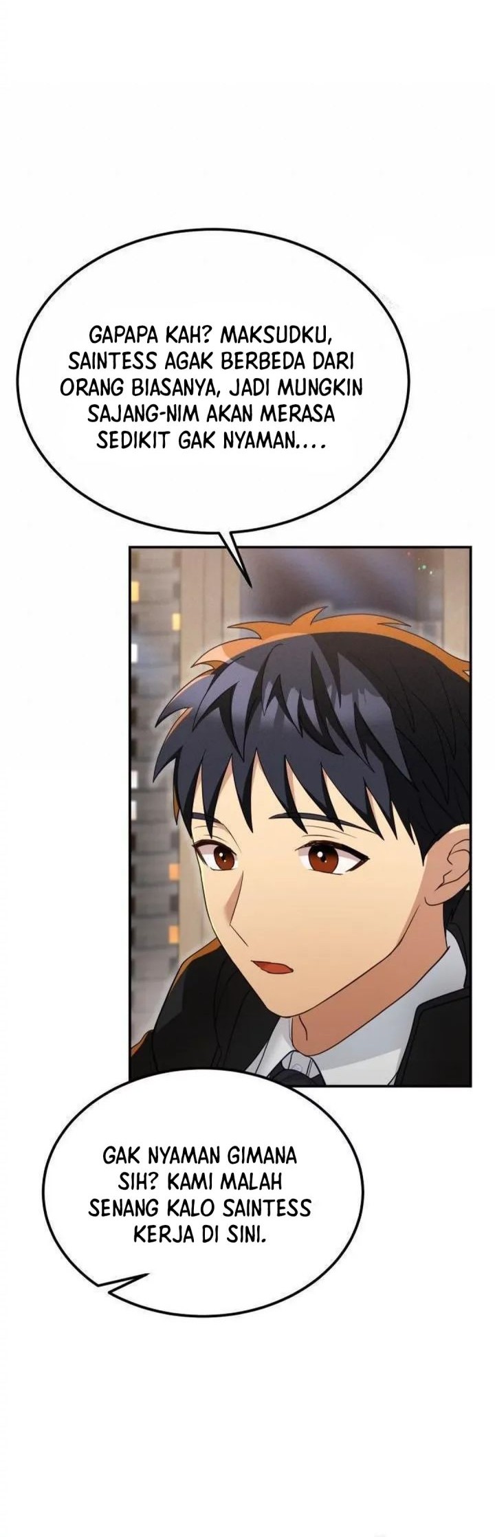Living in a Studio Condo With the Saintess Chapter 22 Gambar 13