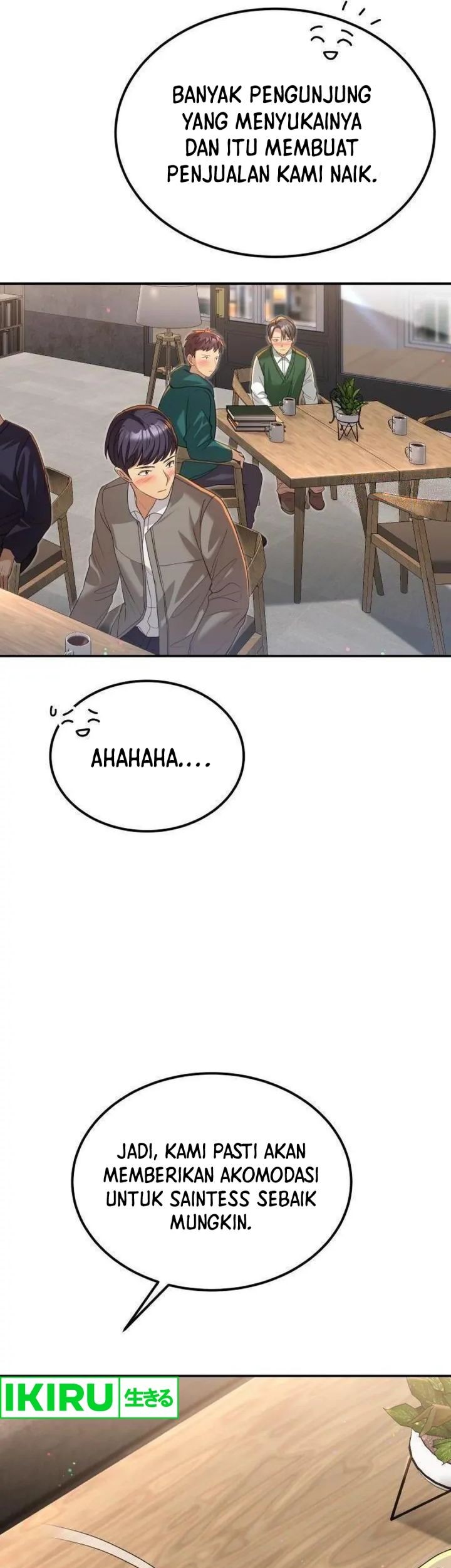 Living in a Studio Condo With the Saintess Chapter 22 Gambar 14