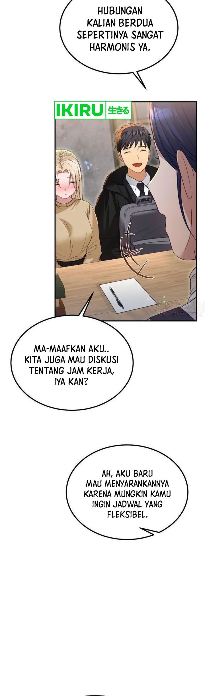 Living in a Studio Condo With the Saintess Chapter 22 Gambar 17
