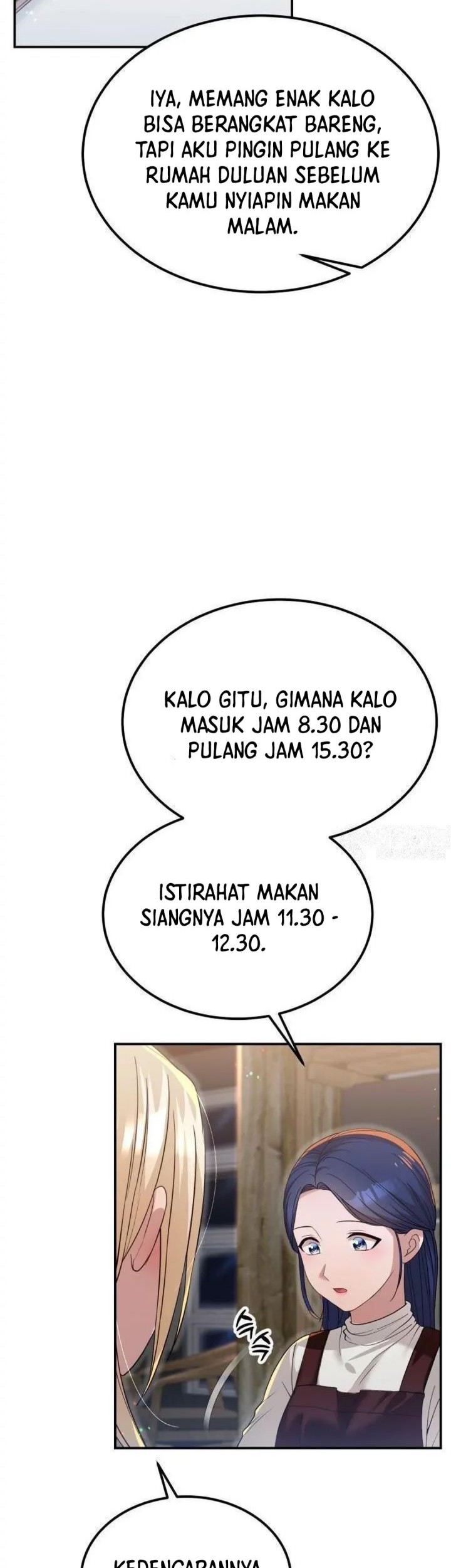 Living in a Studio Condo With the Saintess Chapter 22 Gambar 19