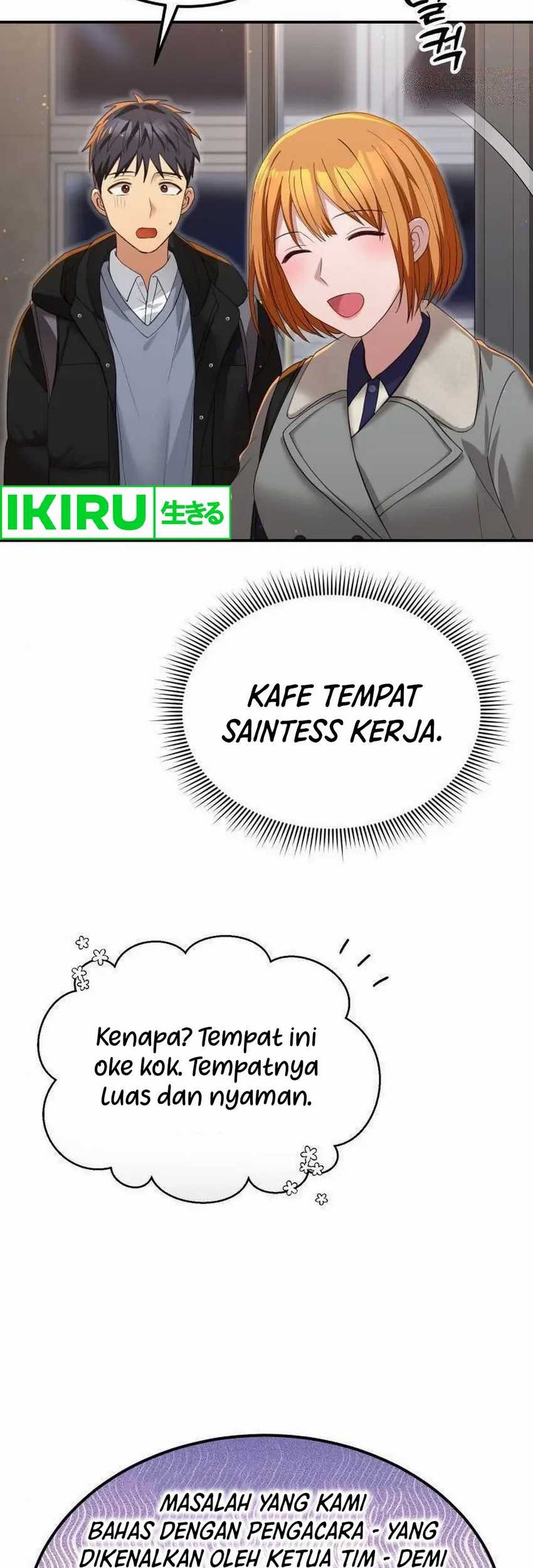 Living in a Studio Condo With the Saintess Chapter 24 Gambar 13