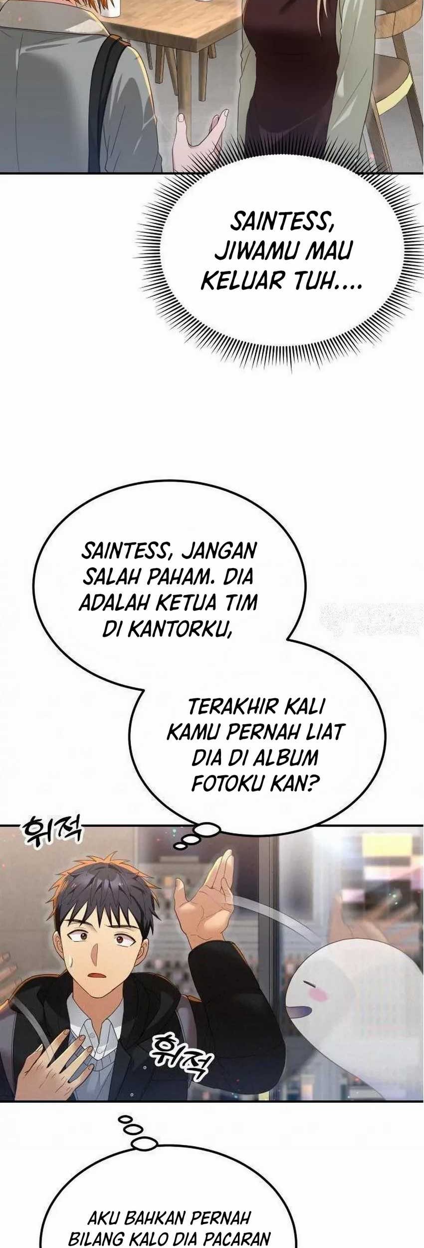 Living in a Studio Condo With the Saintess Chapter 24 Gambar 19