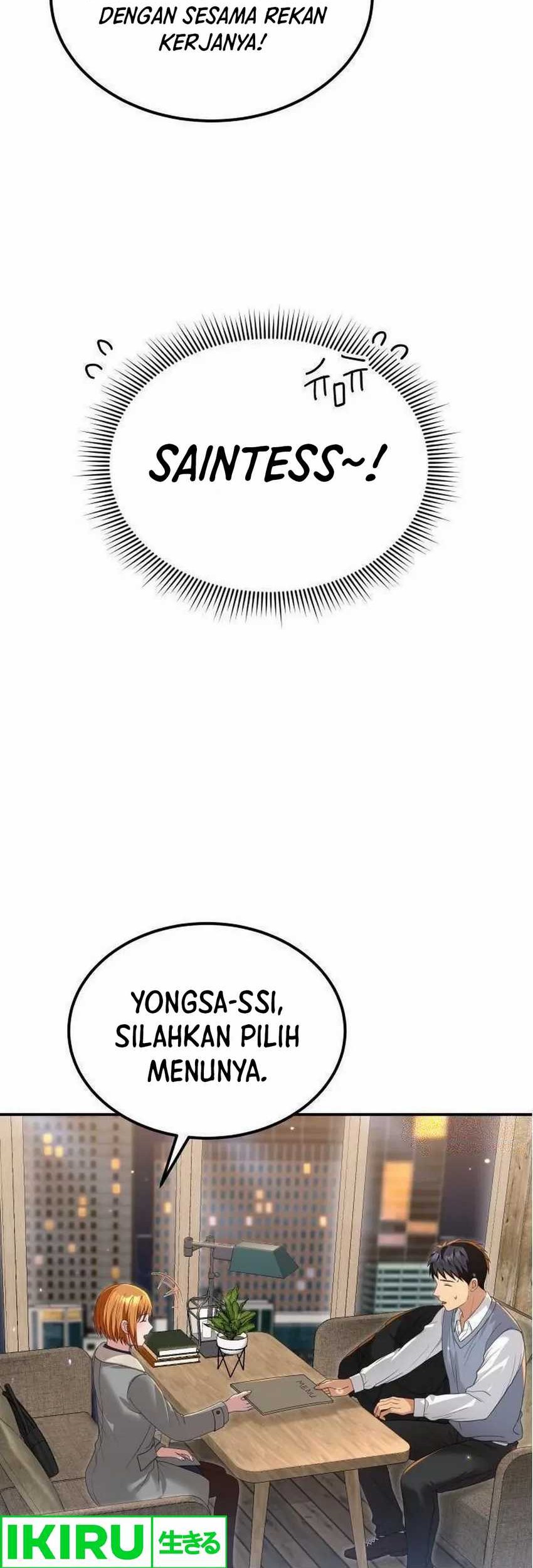 Living in a Studio Condo With the Saintess Chapter 24 Gambar 20
