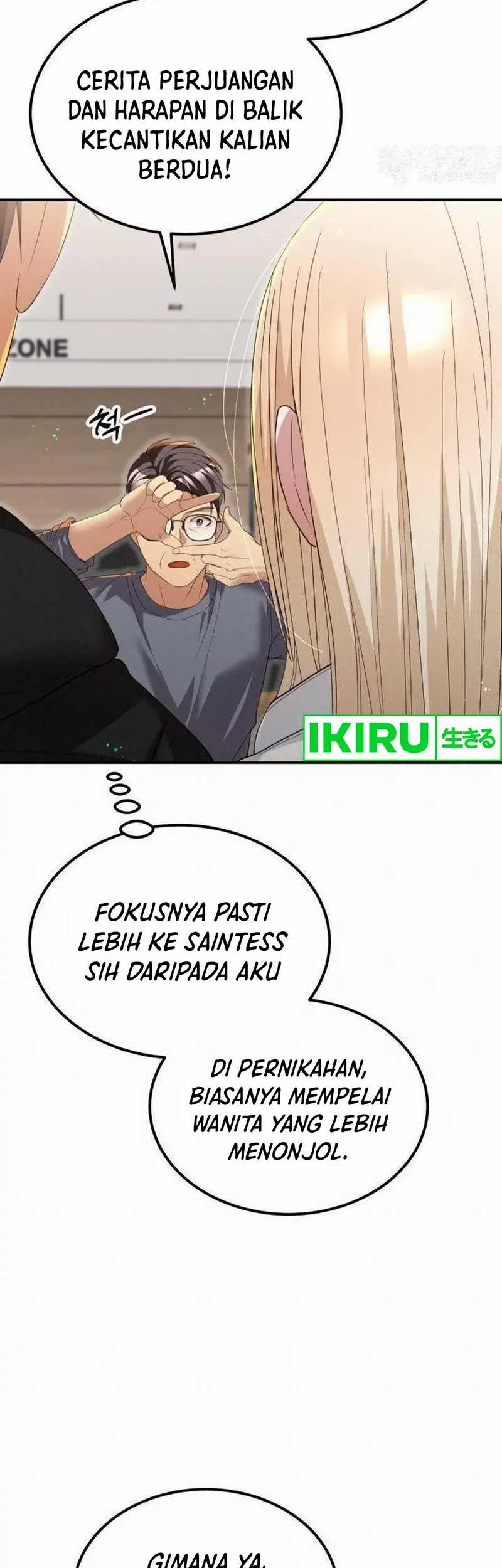 Living in a Studio Condo With the Saintess Chapter 25 Gambar 44