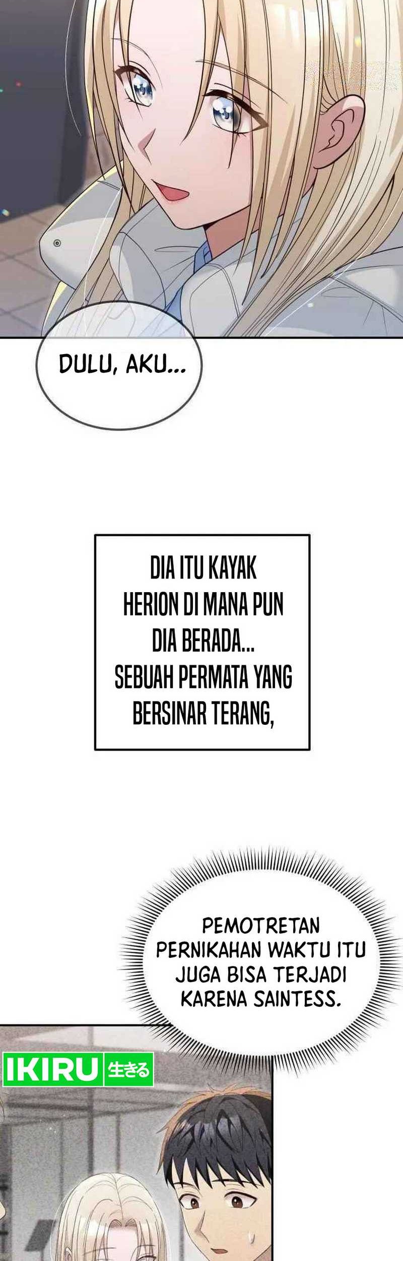 Living in a Studio Condo With the Saintess Chapter 28 Gambar 13