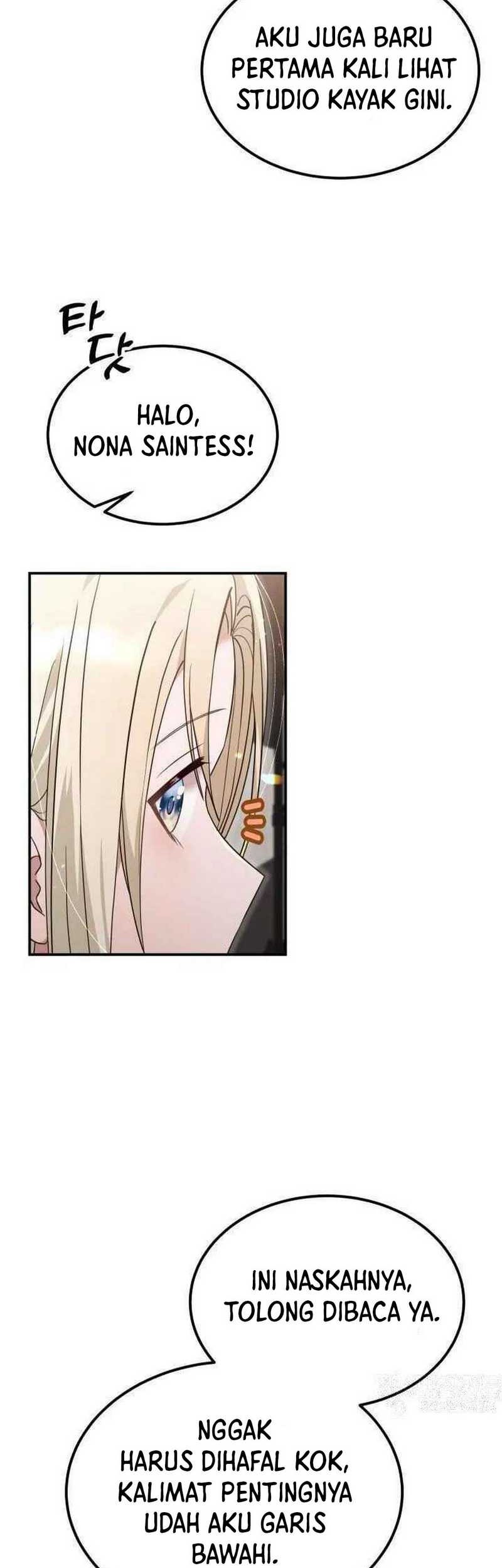 Living in a Studio Condo With the Saintess Chapter 29 Gambar 4