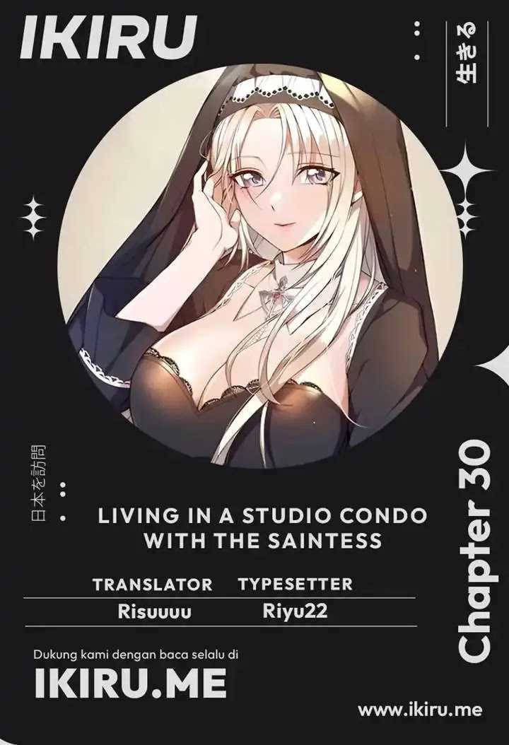 Baca Komik Living in a Studio Condo With the Saintess Chapter 30 Gambar 1