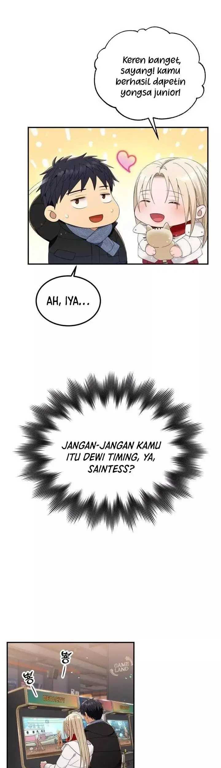 Living in a Studio Condo With the Saintess Chapter 31 Gambar 26