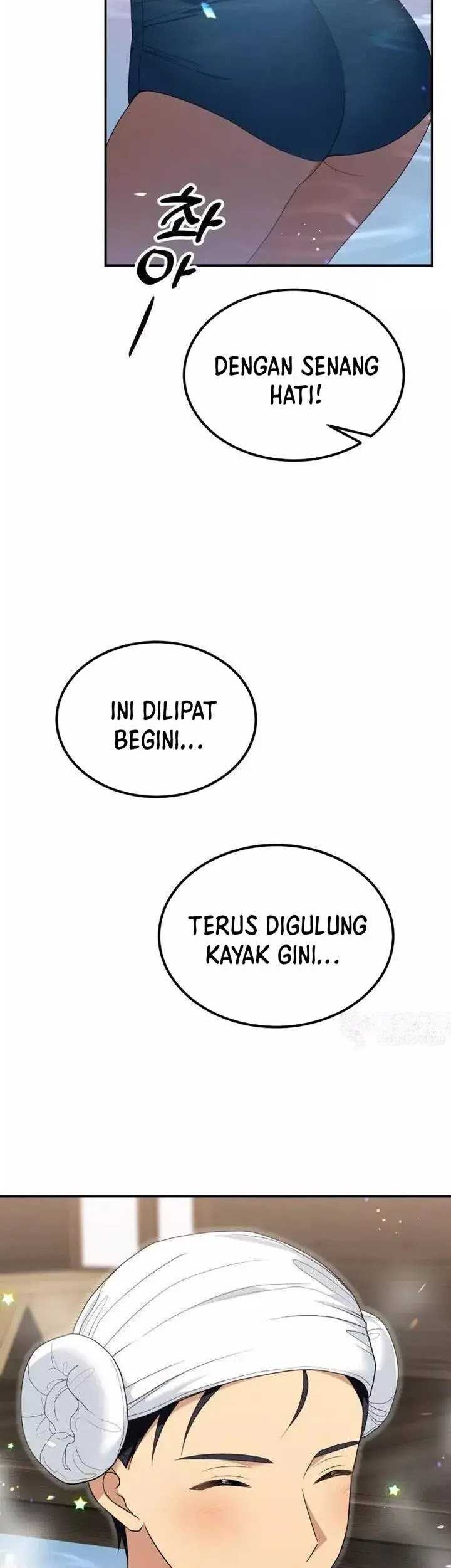 Living in a Studio Condo With the Saintess Chapter 32 Gambar 43