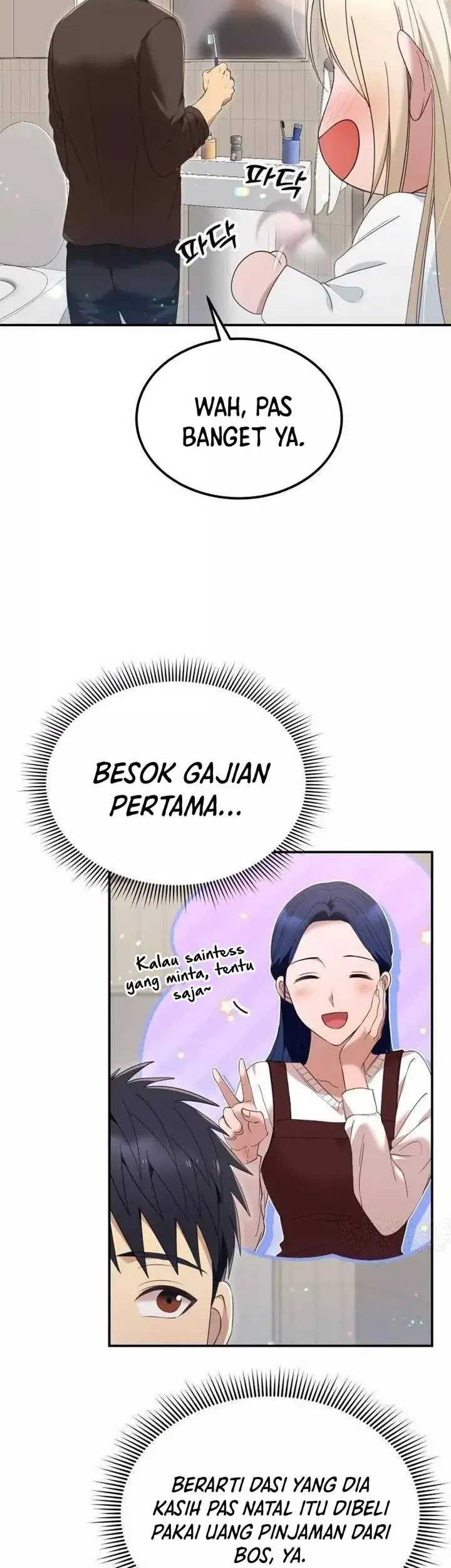 Living in a Studio Condo With the Saintess Chapter 32 Gambar 8