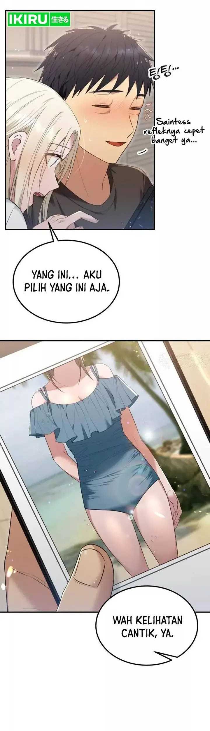 Living in a Studio Condo With the Saintess Chapter 32 Gambar 21