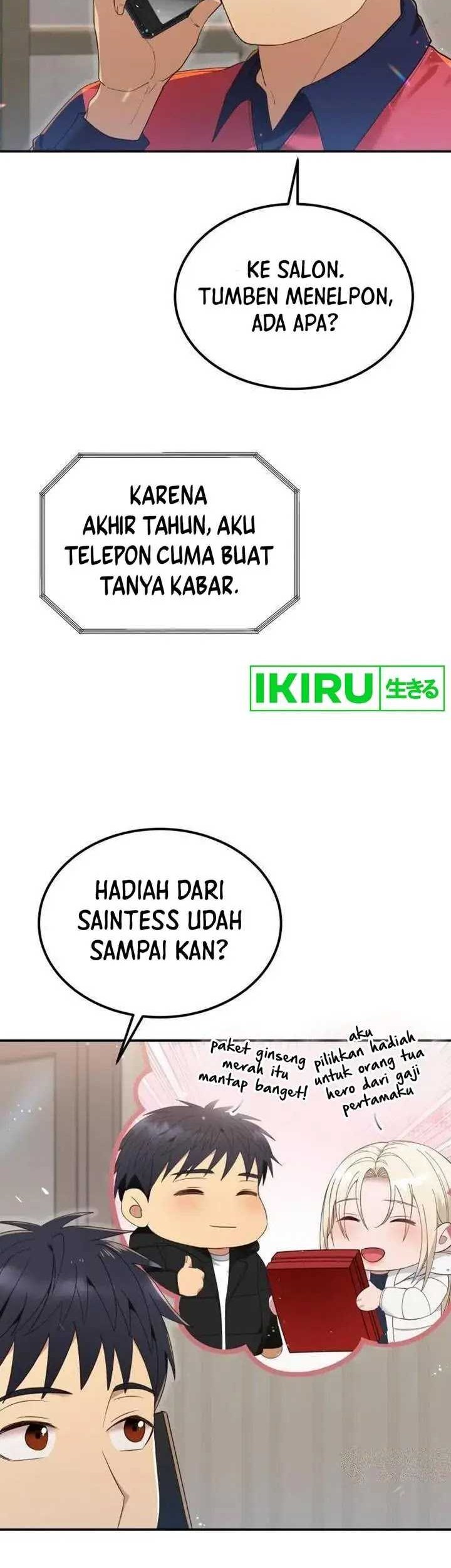 Living in a Studio Condo With the Saintess Chapter 33 Gambar 7