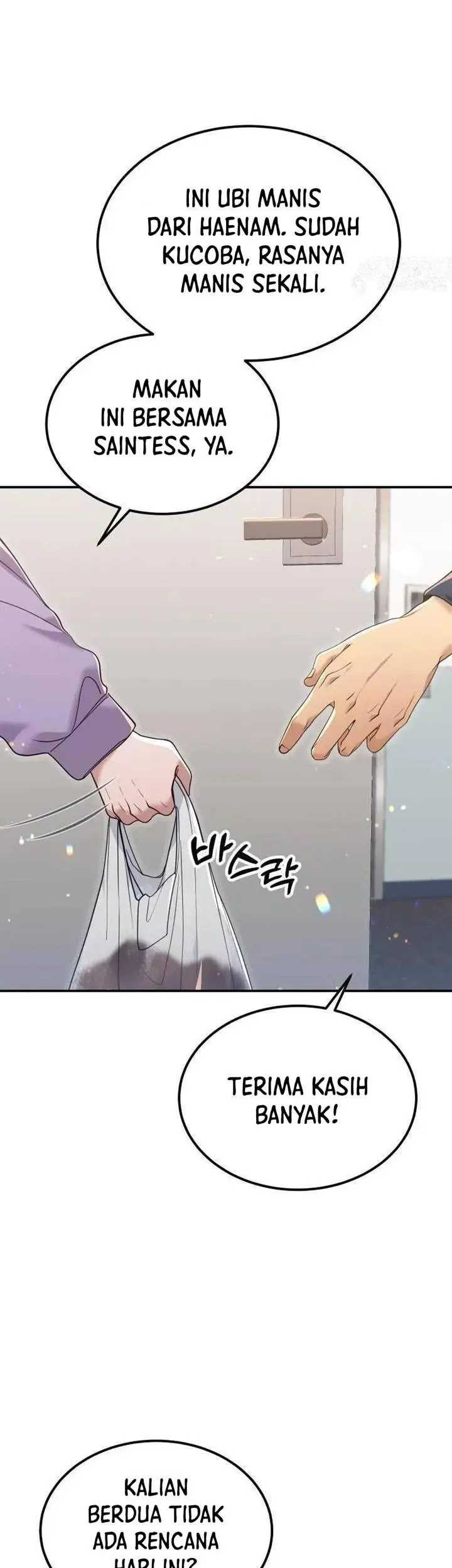 Living in a Studio Condo With the Saintess Chapter 33 Gambar 14