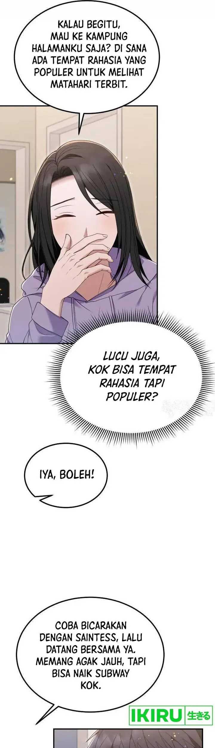 Living in a Studio Condo With the Saintess Chapter 33 Gambar 18