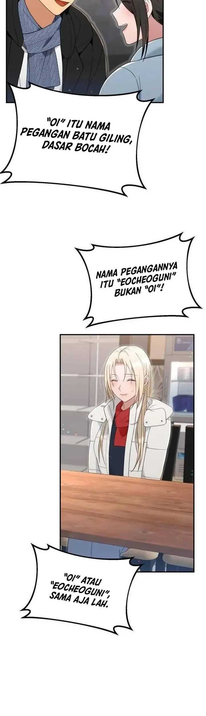 Living in a Studio Condo With the Saintess Chapter 34 Gambar 38