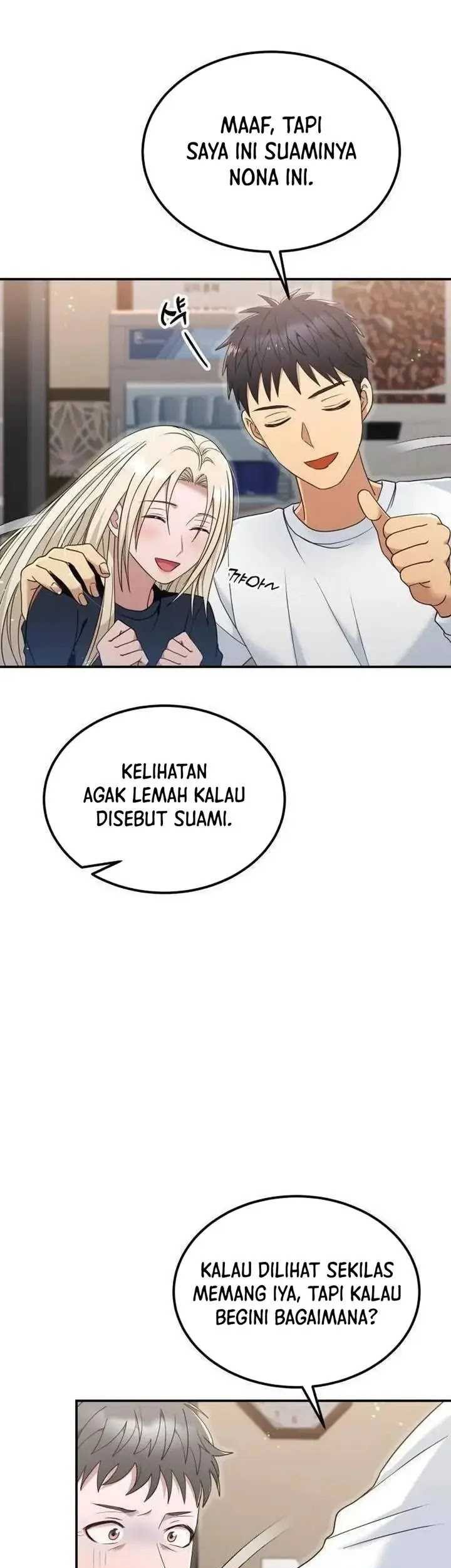 Living in a Studio Condo With the Saintess Chapter 34 Gambar 49