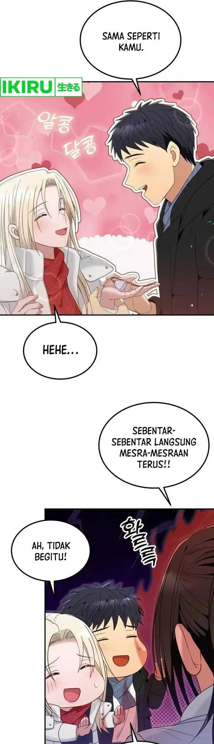 Living in a Studio Condo With the Saintess Chapter 34 Gambar 29