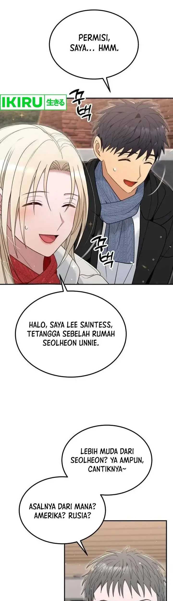 Living in a Studio Condo With the Saintess Chapter 34 Gambar 33
