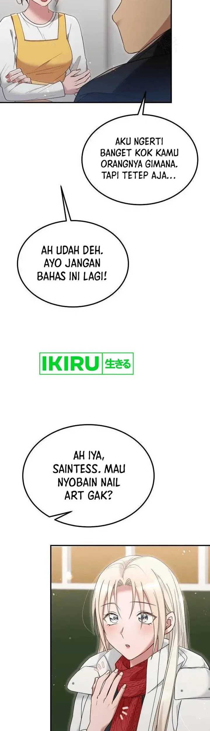 Living in a Studio Condo With the Saintess Chapter 35 Gambar 38