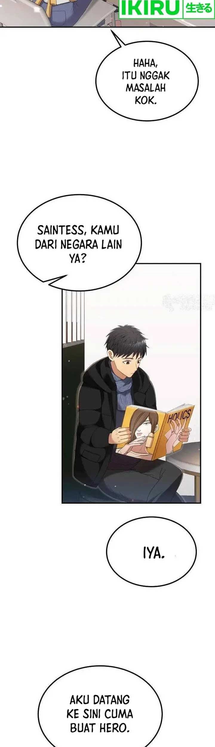 Living in a Studio Condo With the Saintess Chapter 35 Gambar 44