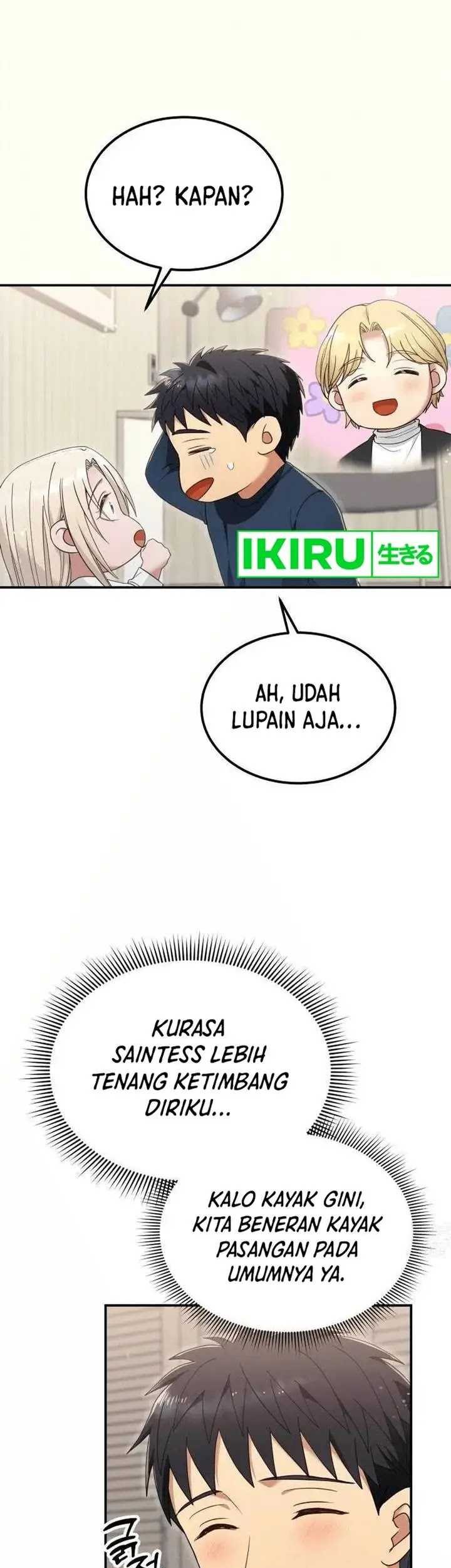 Living in a Studio Condo With the Saintess Chapter 35 Gambar 22