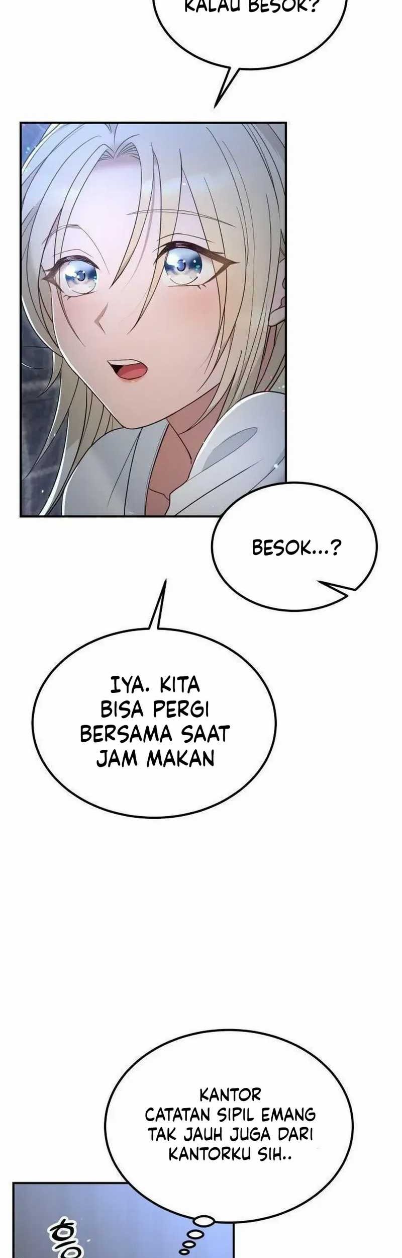 Living in a Studio Condo With the Saintess Chapter 37 Gambar 41