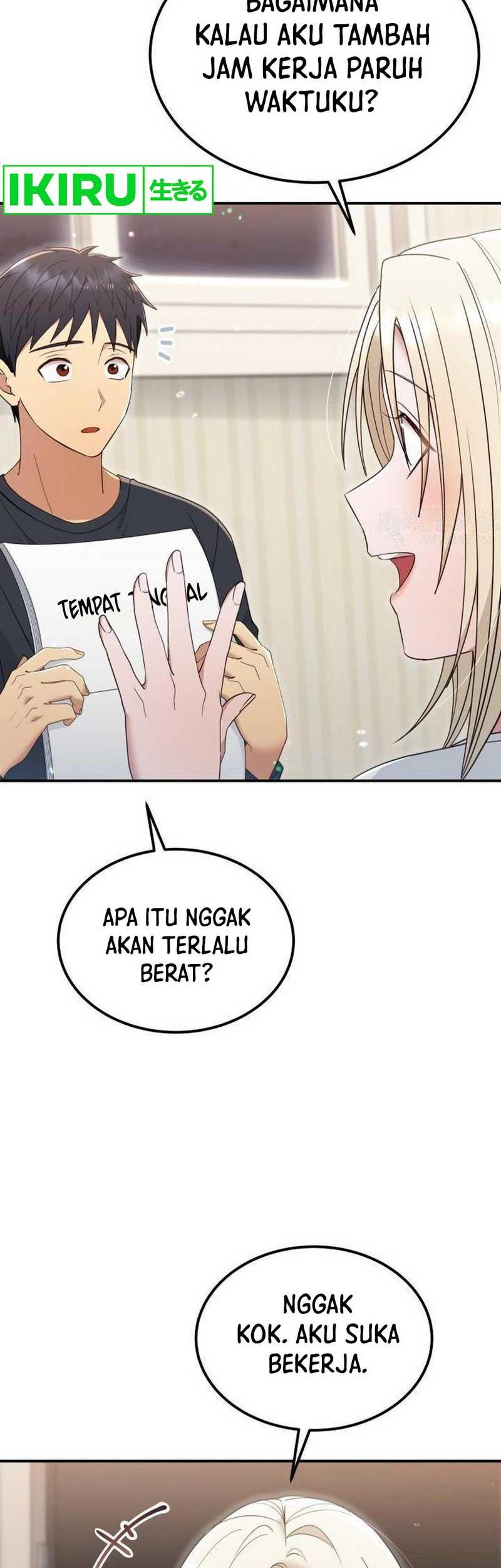 Living in a Studio Condo With the Saintess Chapter 38 Gambar 42
