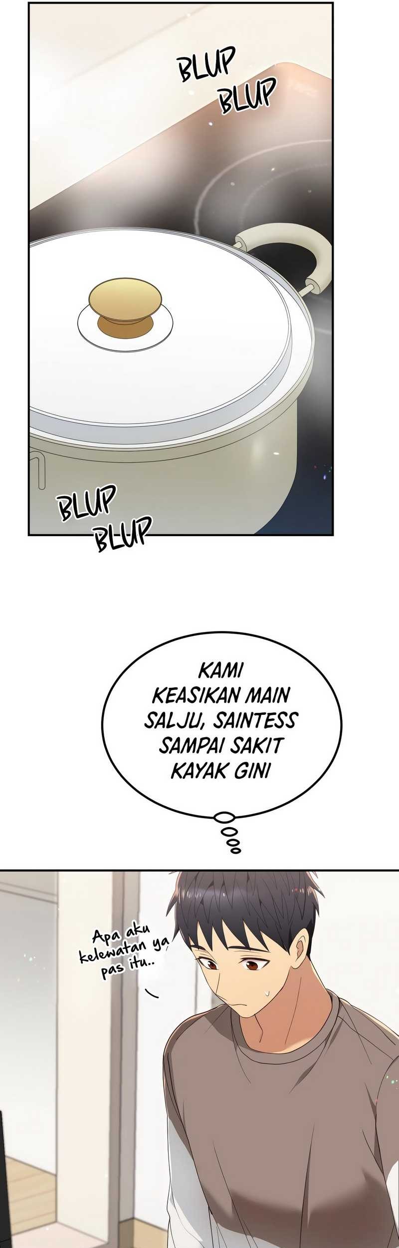 Living in a Studio Condo With the Saintess Chapter 39 Gambar 17