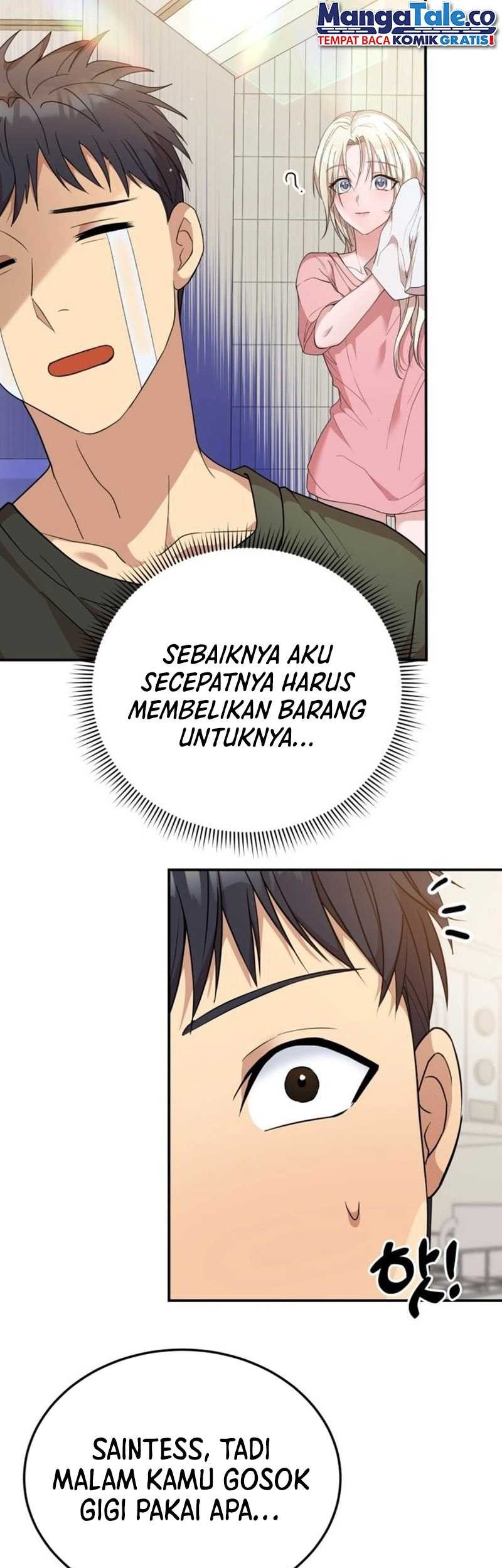 Living in a Studio Condo With the Saintess Chapter 4 Gambar 22