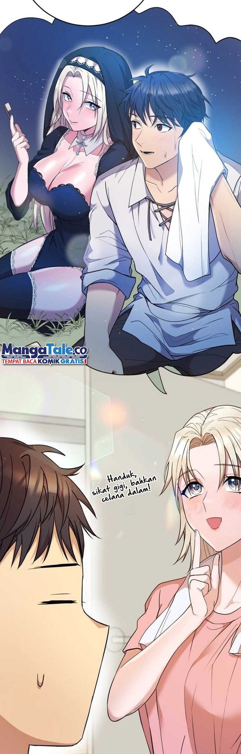 Living in a Studio Condo With the Saintess Chapter 4 Gambar 25