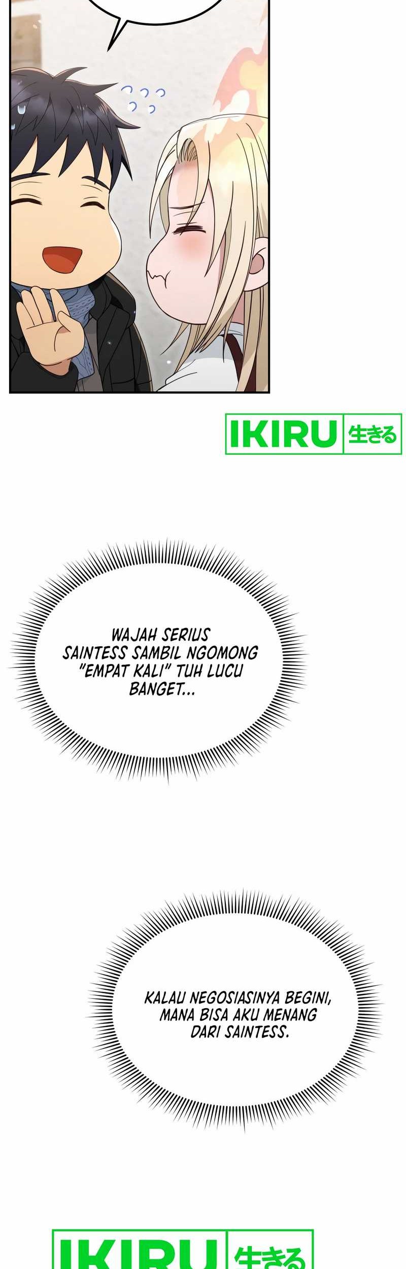 Living in a Studio Condo With the Saintess Chapter 40 Gambar 44