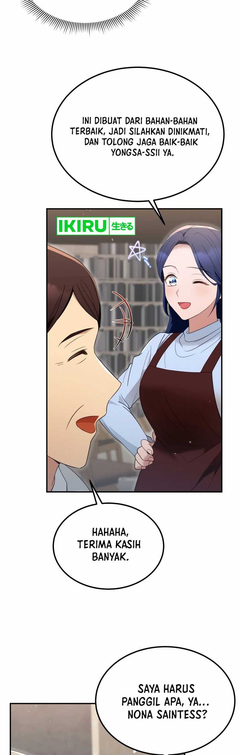 Living in a Studio Condo With the Saintess Chapter 40 Gambar 28