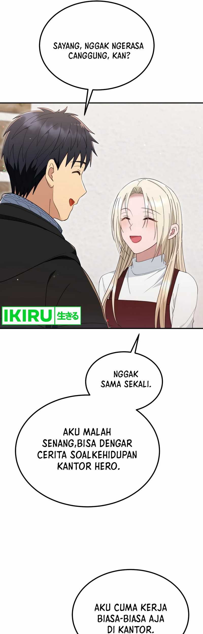 Living in a Studio Condo With the Saintess Chapter 40 Gambar 36