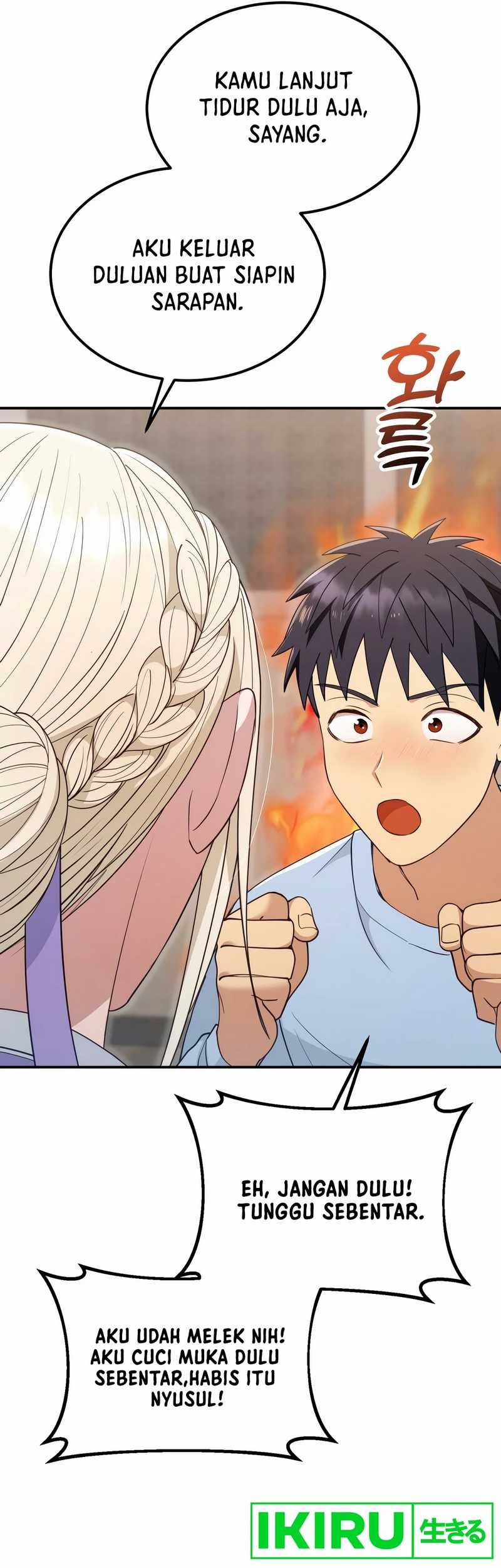Living in a Studio Condo With the Saintess Chapter 41 Gambar 52