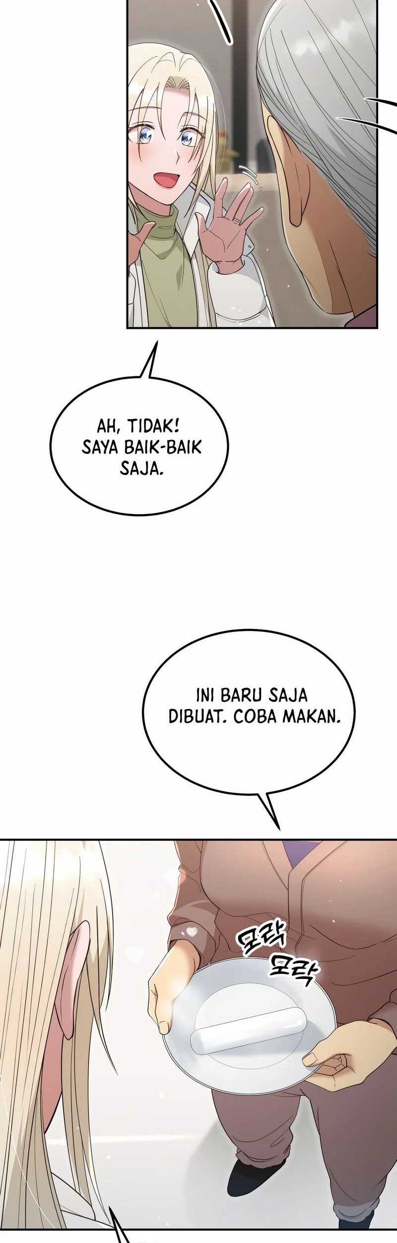 Living in a Studio Condo With the Saintess Chapter 41 Gambar 28