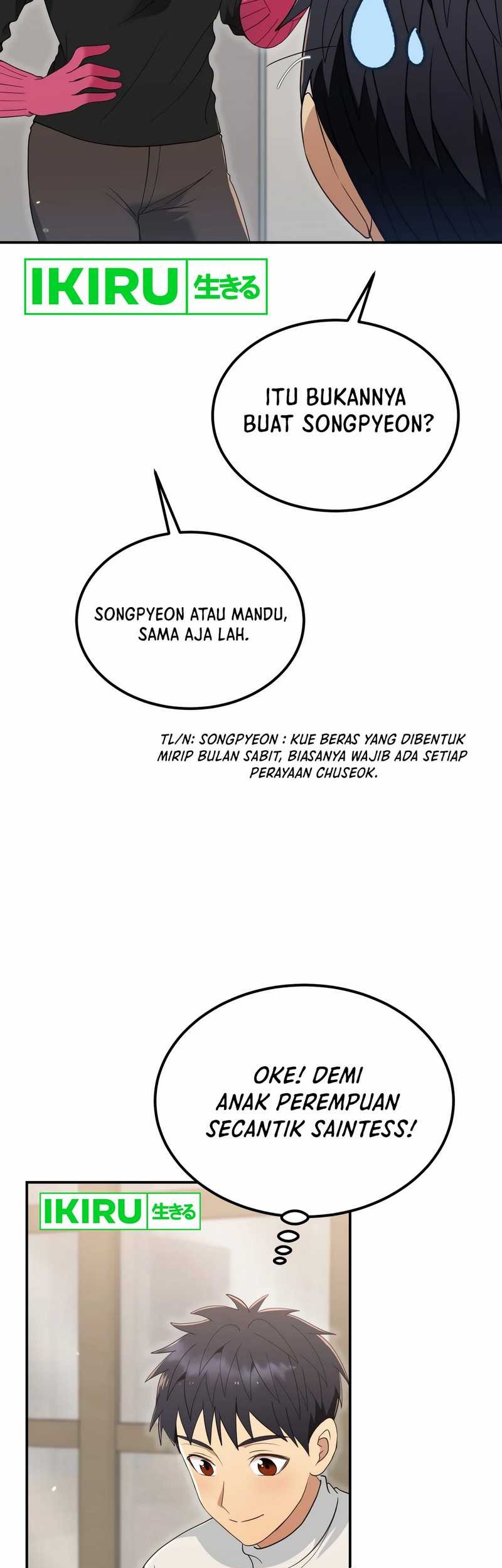 Living in a Studio Condo With the Saintess Chapter 41 Gambar 39