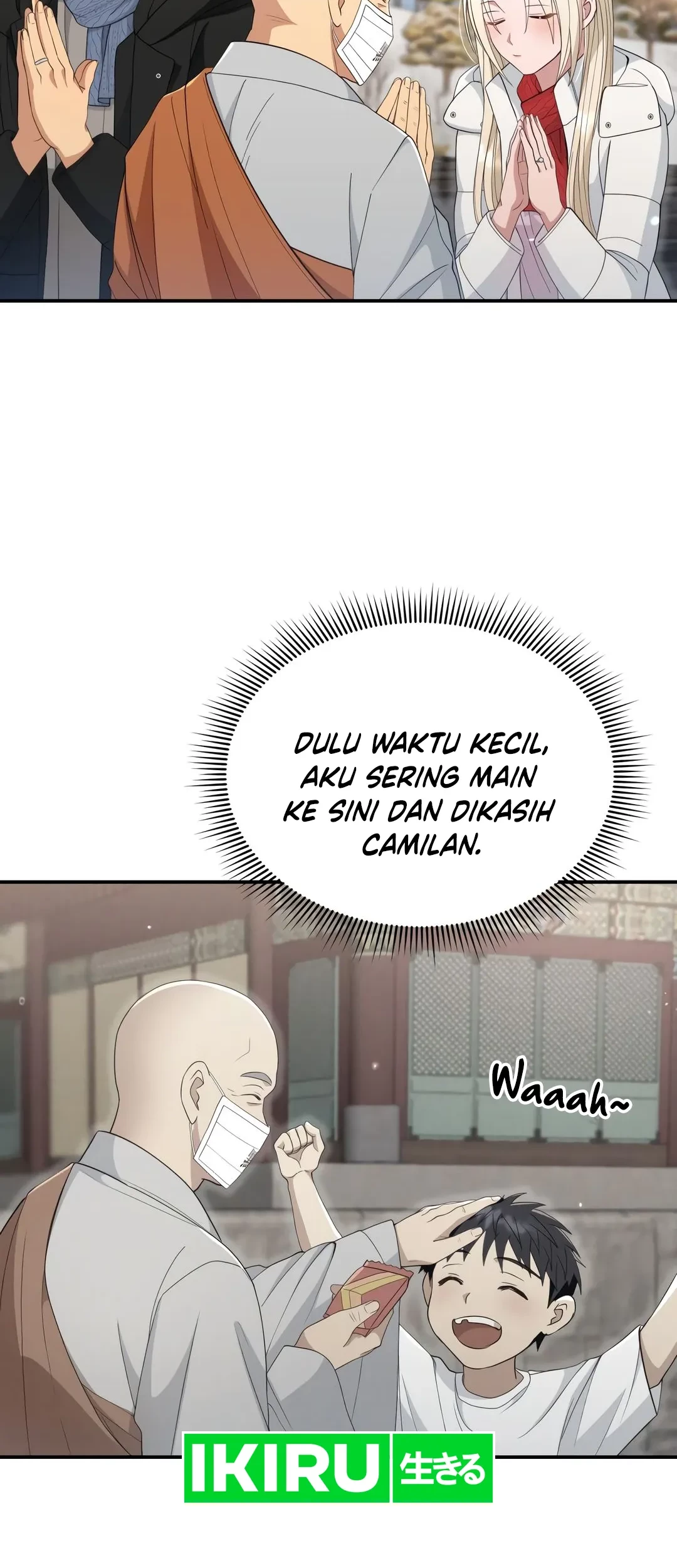 Living in a Studio Condo With the Saintess Chapter 42 Gambar 53