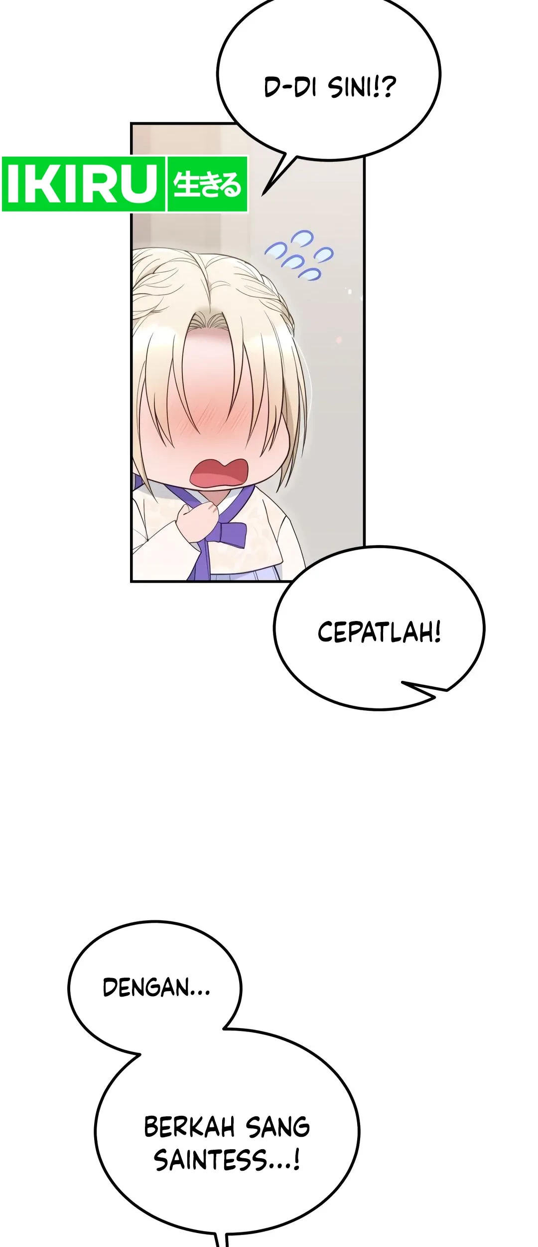 Living in a Studio Condo With the Saintess Chapter 42 Gambar 20