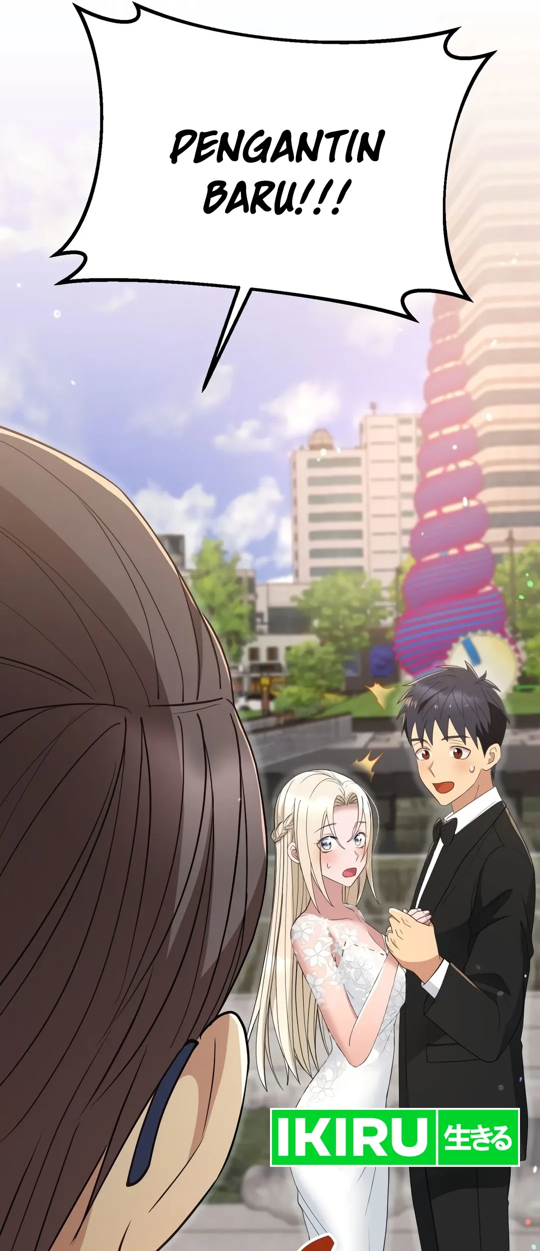 Living in a Studio Condo With the Saintess Chapter 43 Gambar 73