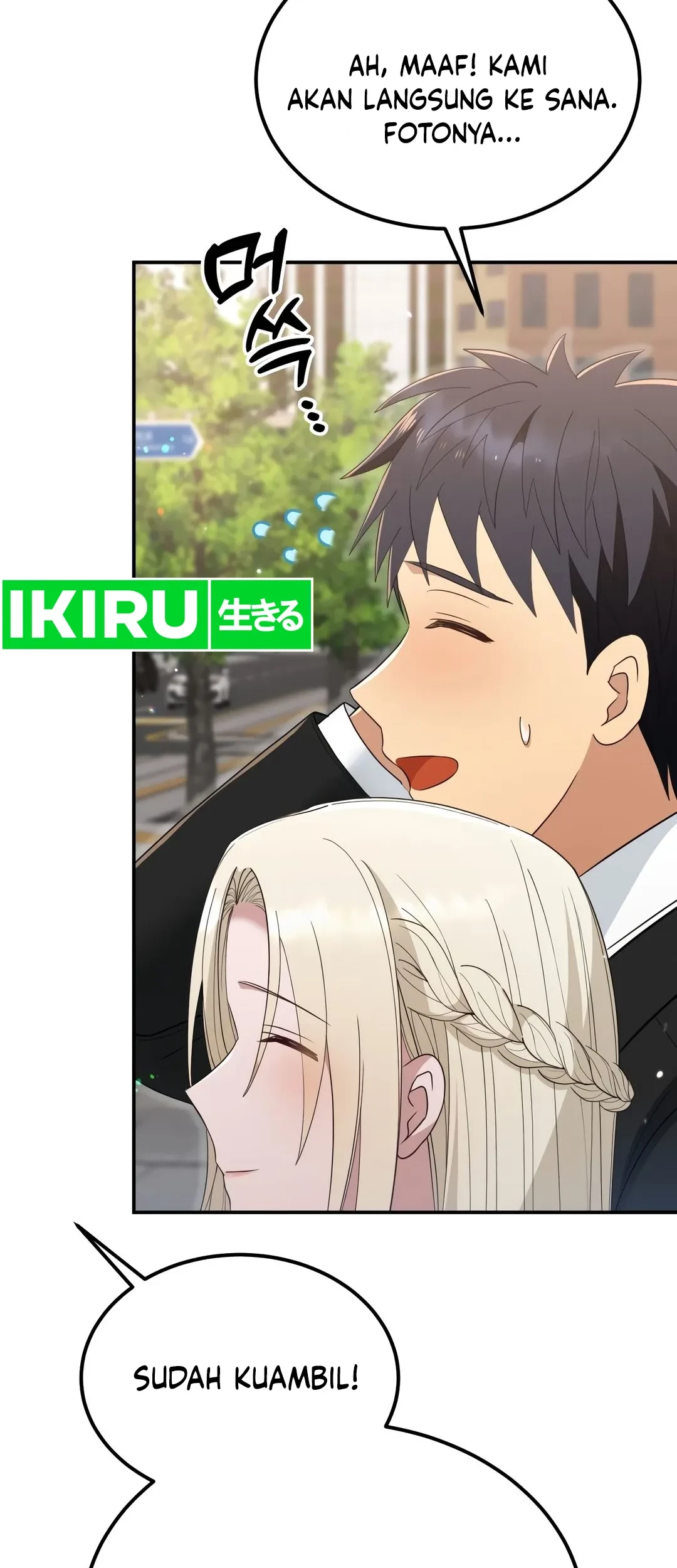 Living in a Studio Condo With the Saintess Chapter 43 Gambar 76