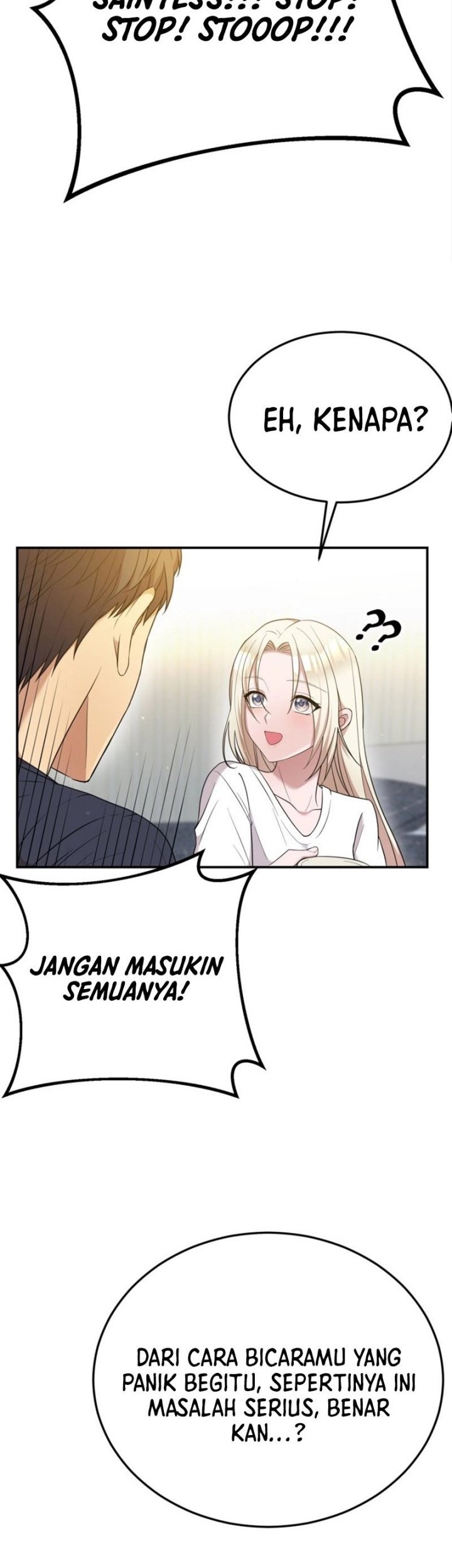 Living in a Studio Condo With the Saintess Chapter 5 Gambar 45