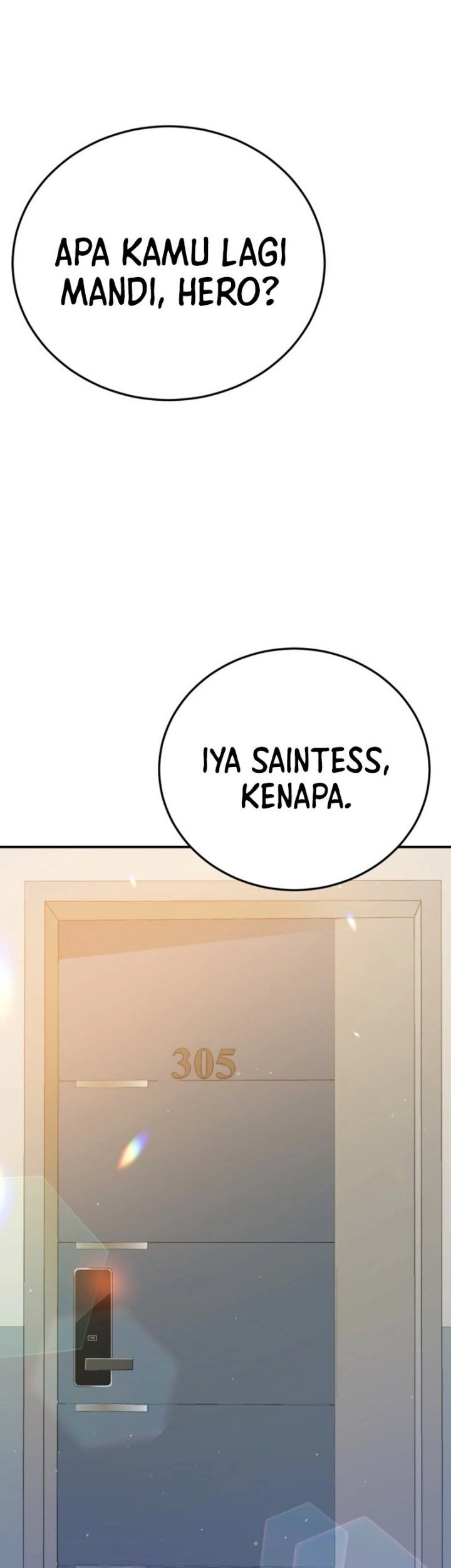 Living in a Studio Condo With the Saintess Chapter 5 Gambar 55