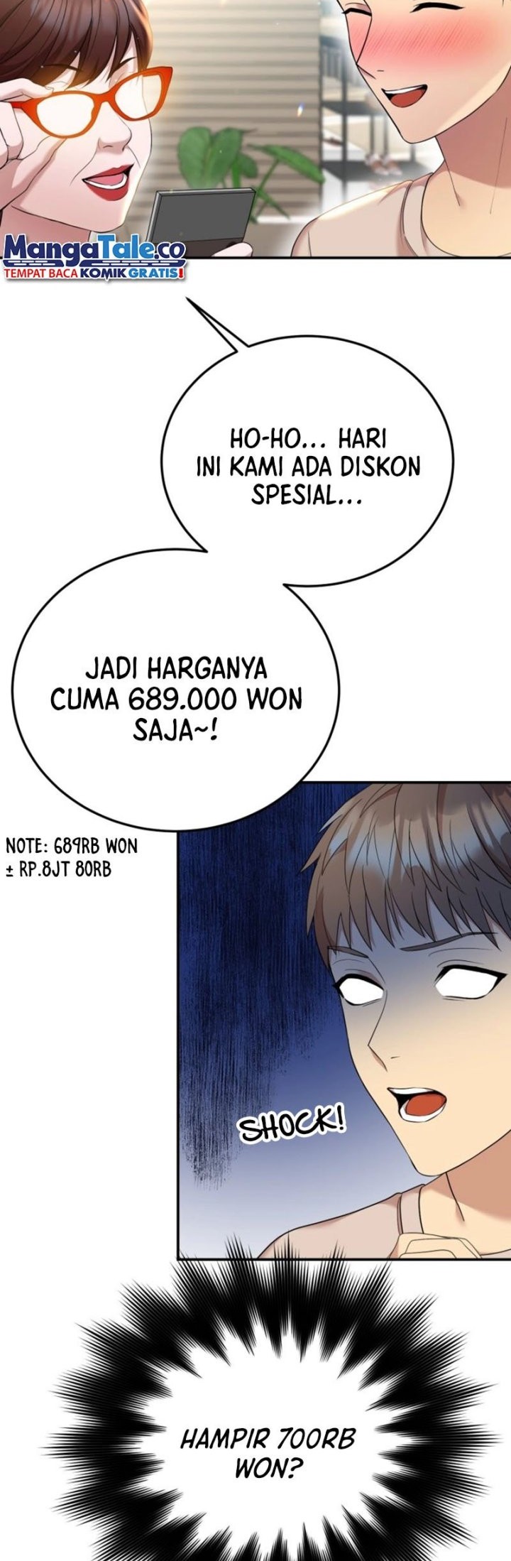 Living in a Studio Condo With the Saintess Chapter 6 Gambar 28