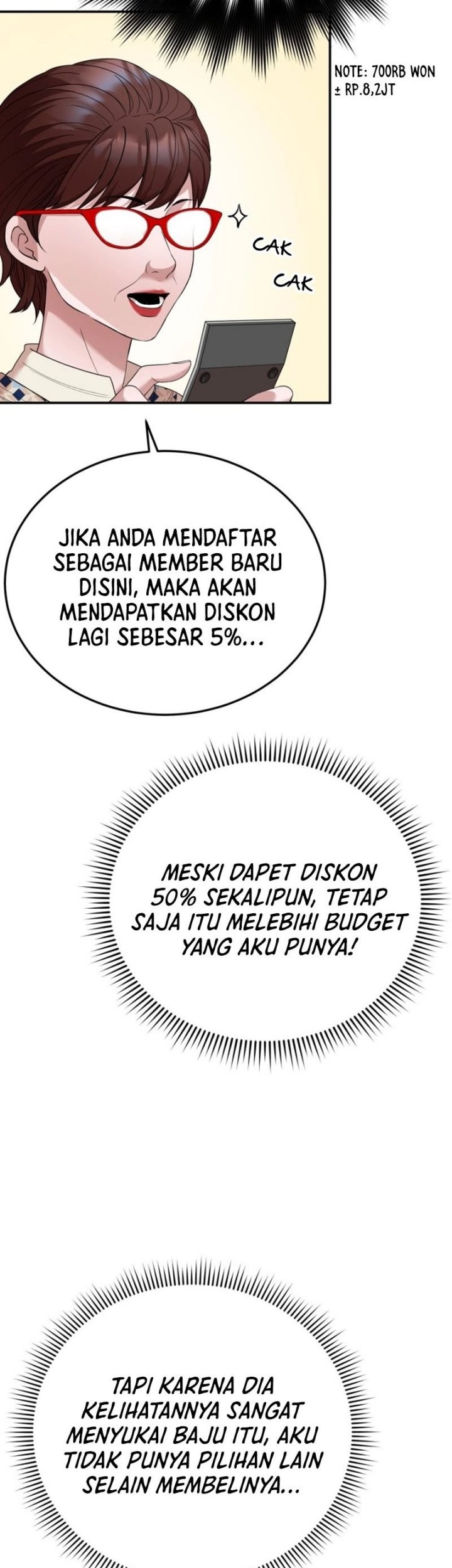 Living in a Studio Condo With the Saintess Chapter 6 Gambar 29