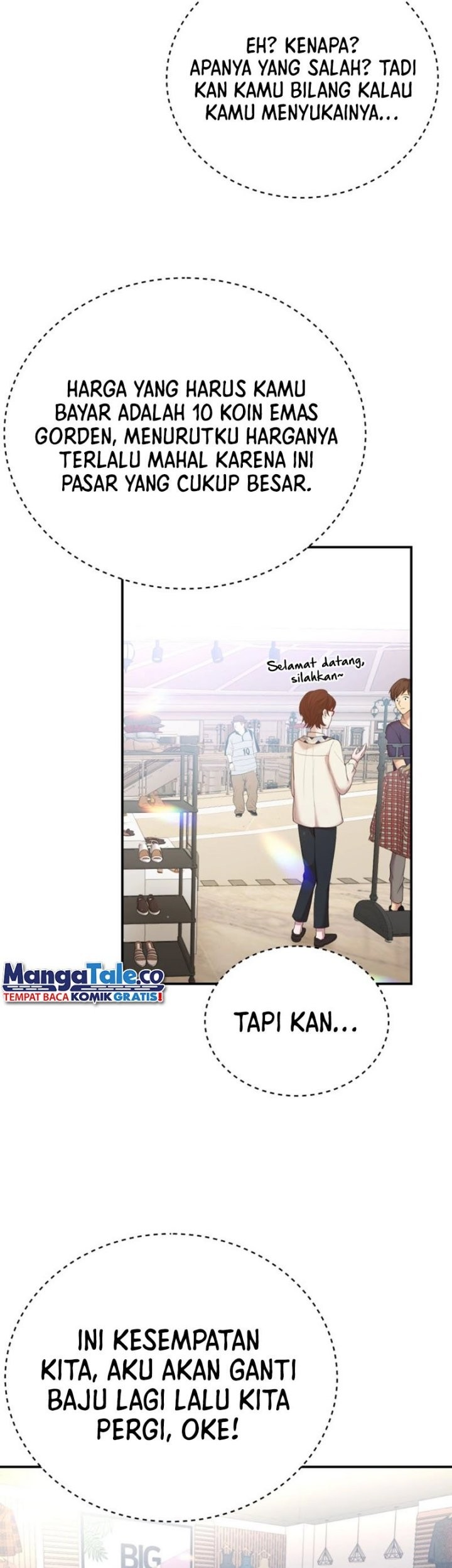Living in a Studio Condo With the Saintess Chapter 6 Gambar 32