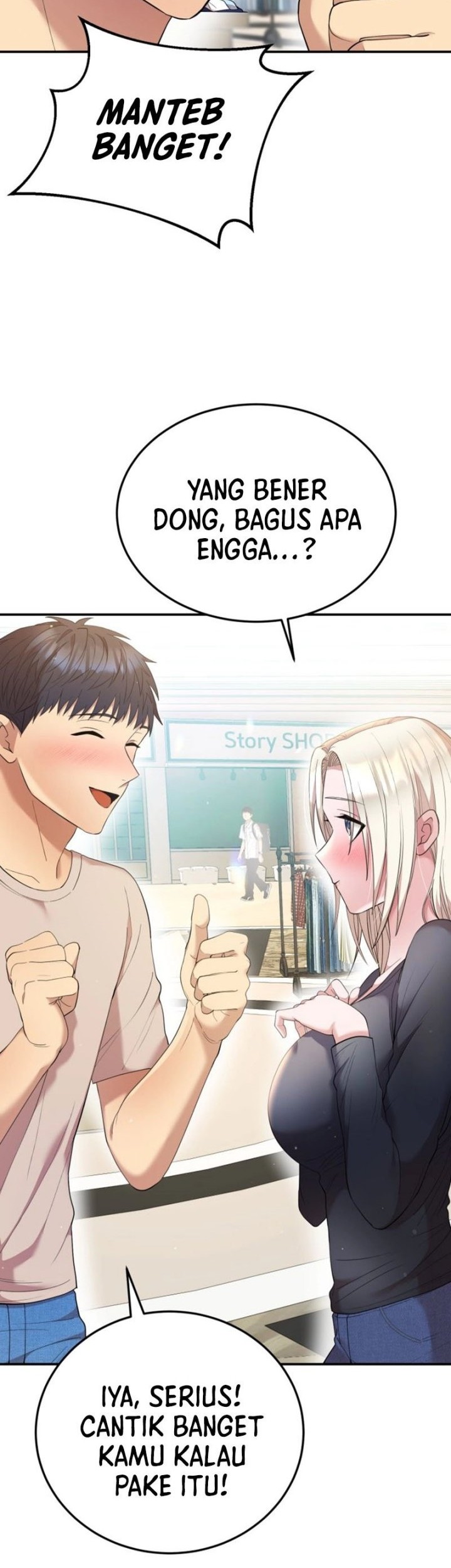 Living in a Studio Condo With the Saintess Chapter 6 Gambar 39