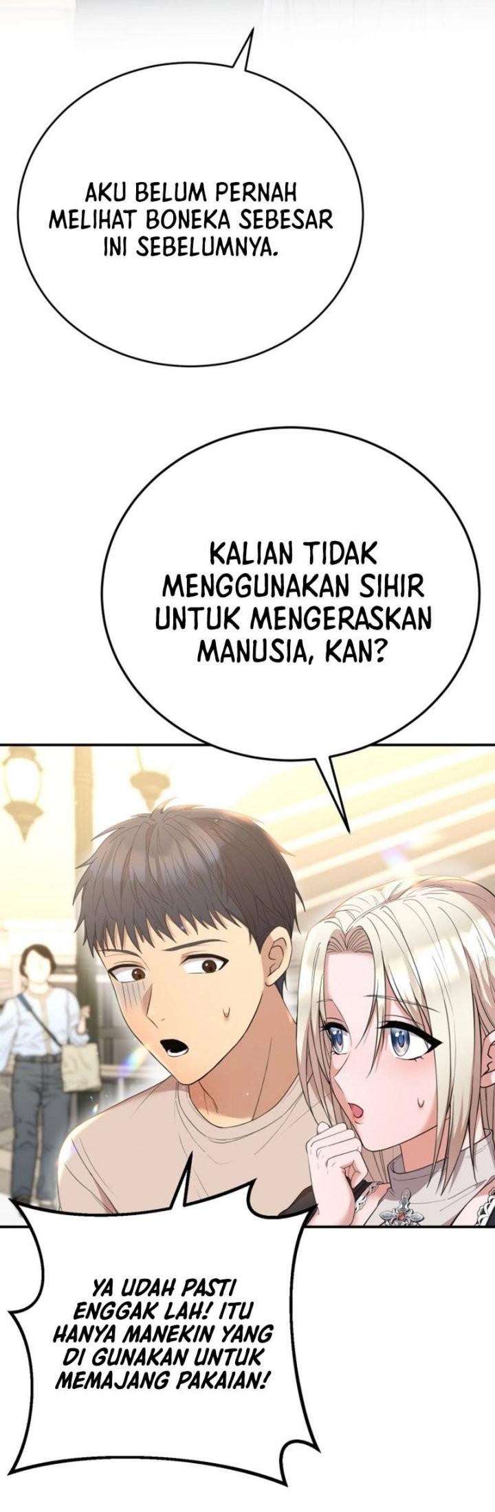 Living in a Studio Condo With the Saintess Chapter 6 Gambar 13