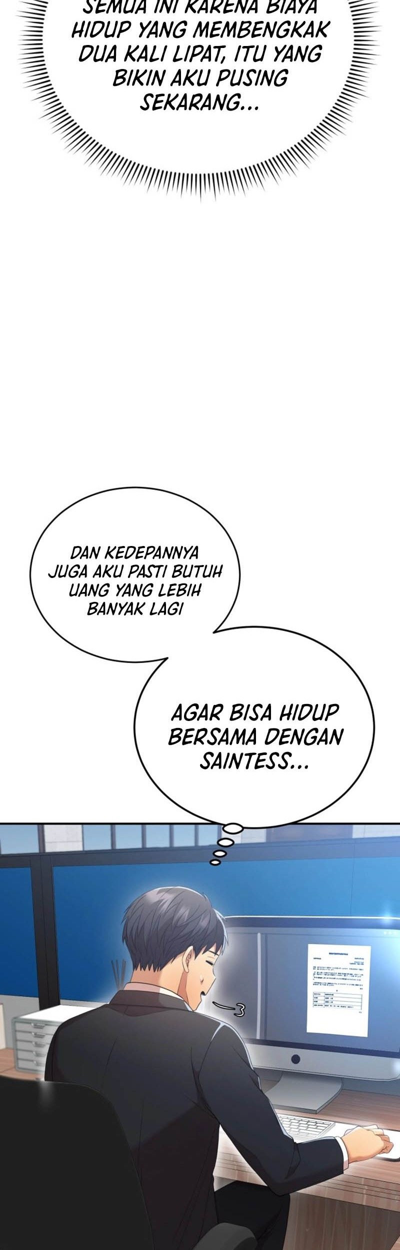 Living in a Studio Condo With the Saintess Chapter 8 Gambar 17