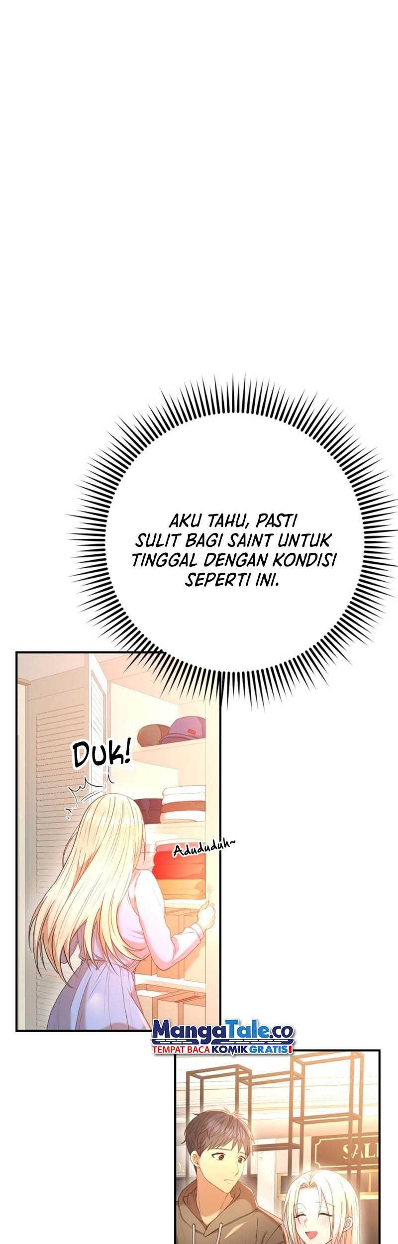 Living in a Studio Condo With the Saintess Chapter 9 Gambar 17